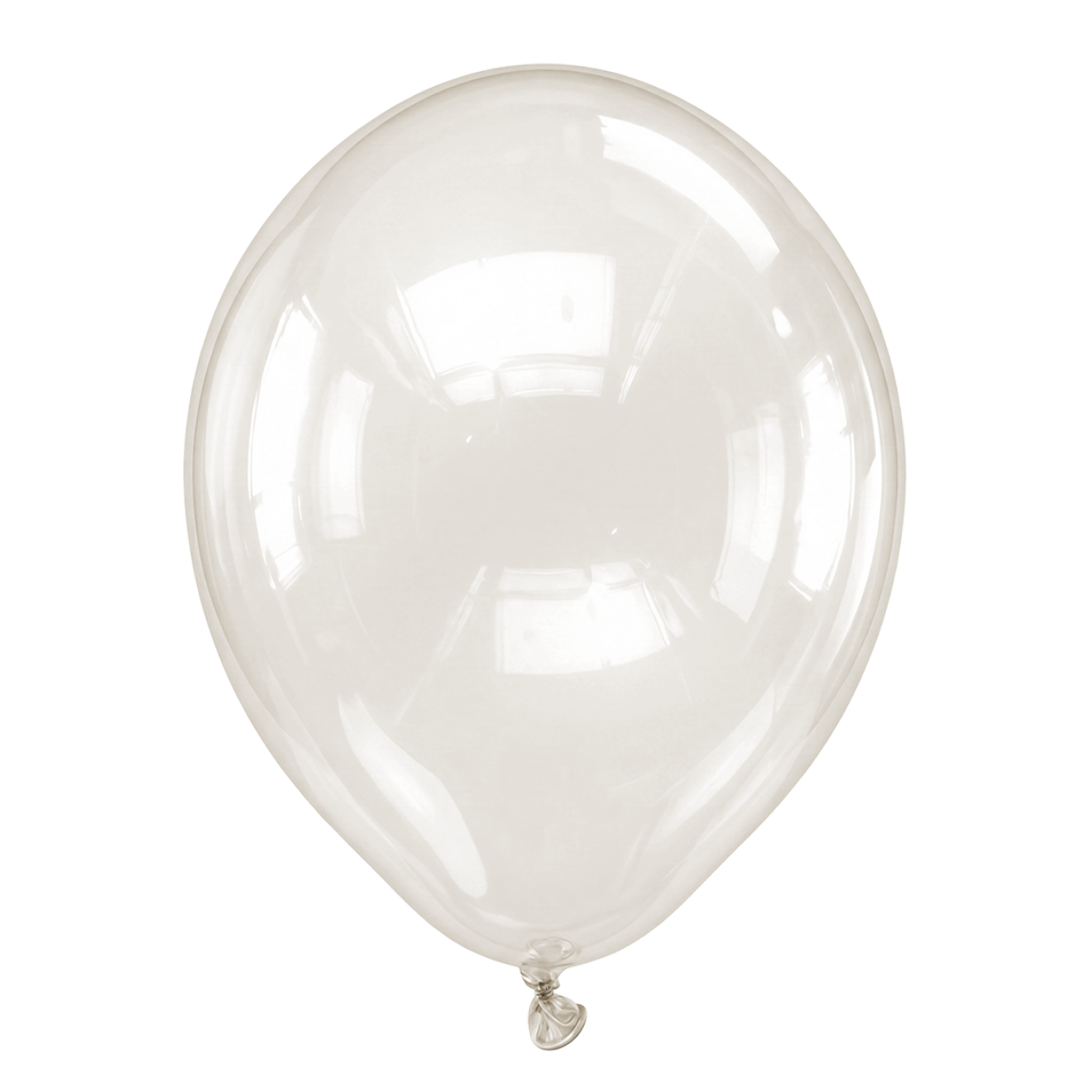 25 Luftballons - Ø46 cm - Crystal Clear