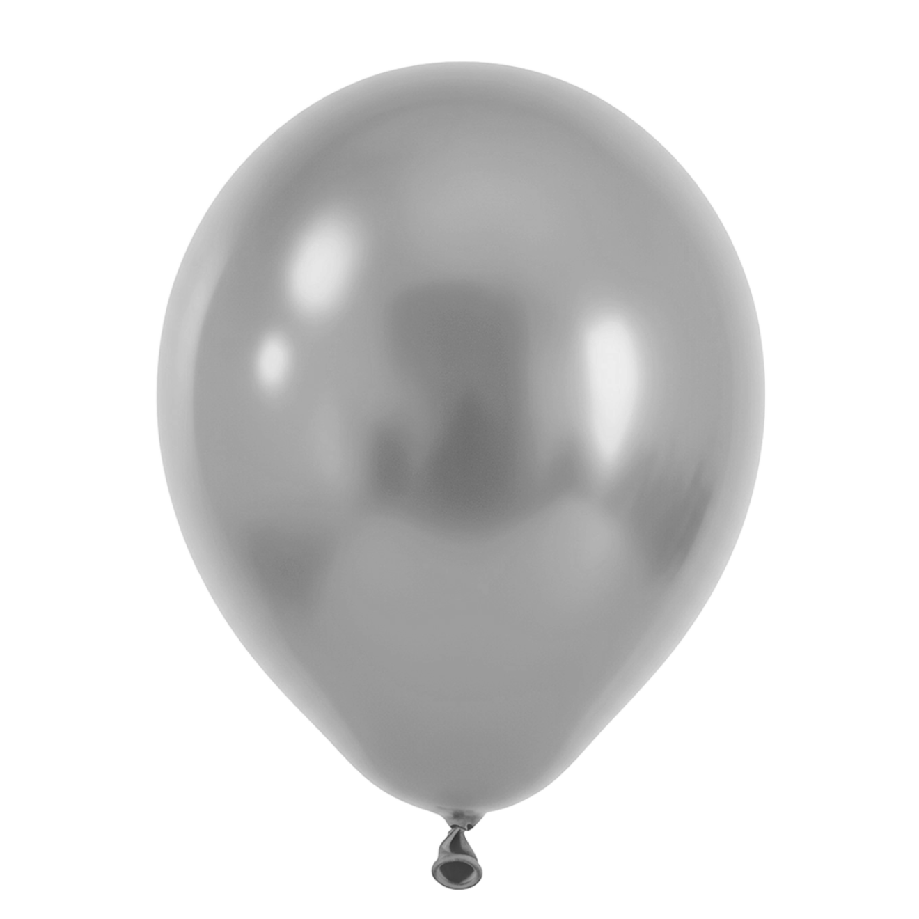 25 Luftballons - Ø46 cm - Pearl Silver