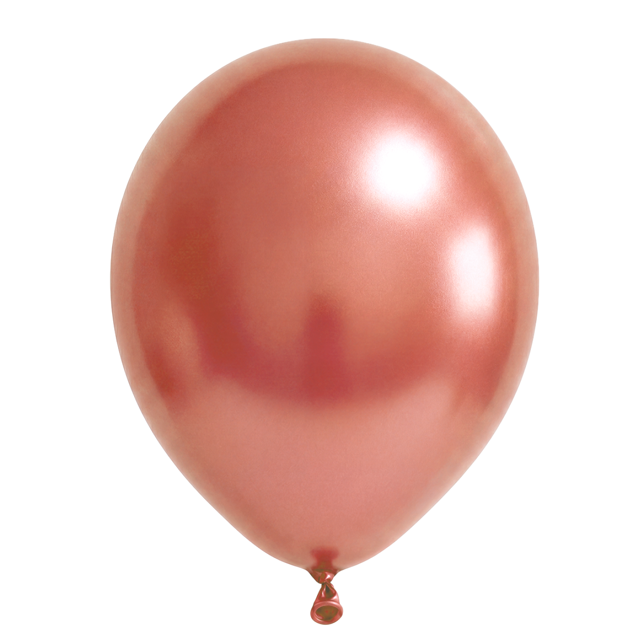 25 Luftballons - Ø46 cm - Metallic Rose Gold