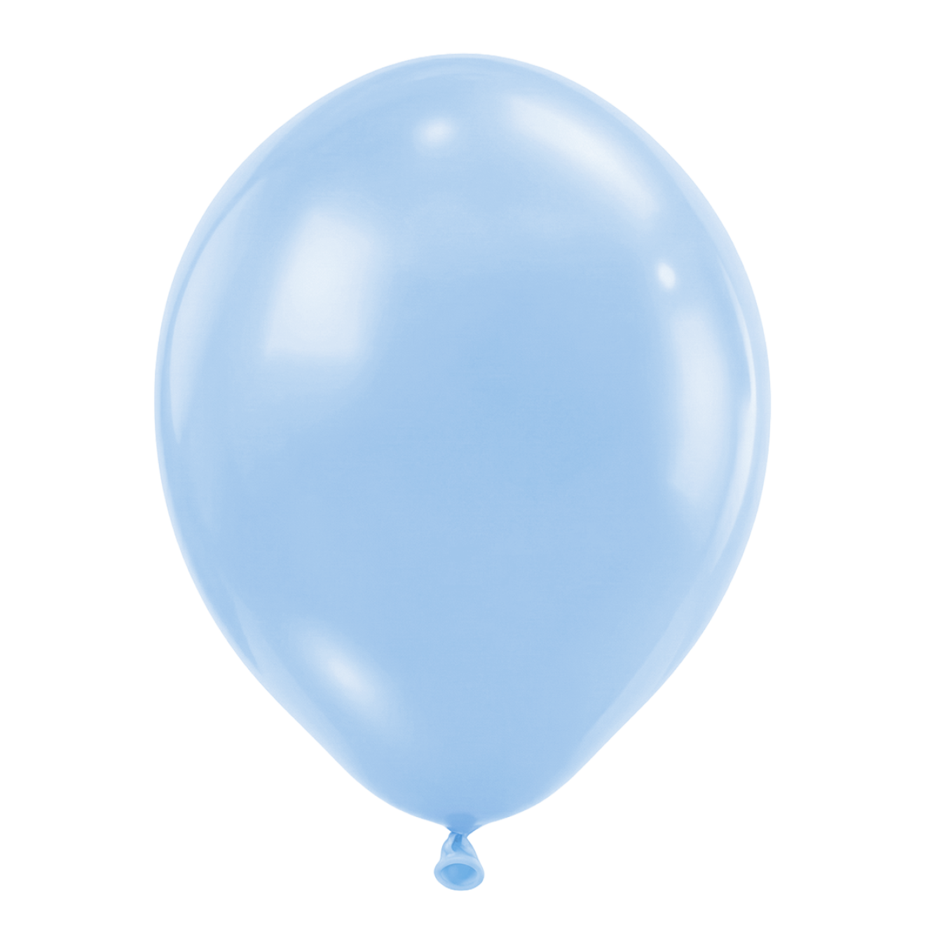 25 Luftballons - Ø46 cm - Pastel Matte Blue
