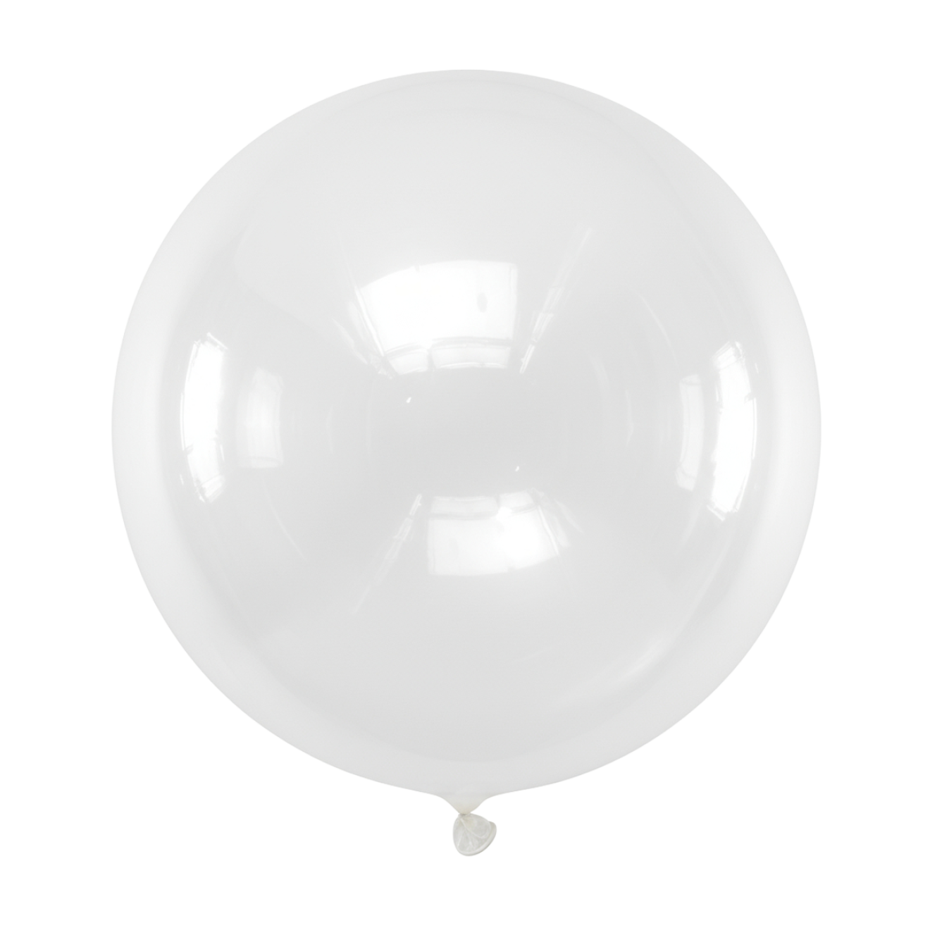3 Luftballons - Ø61 cm - Crystal Clear