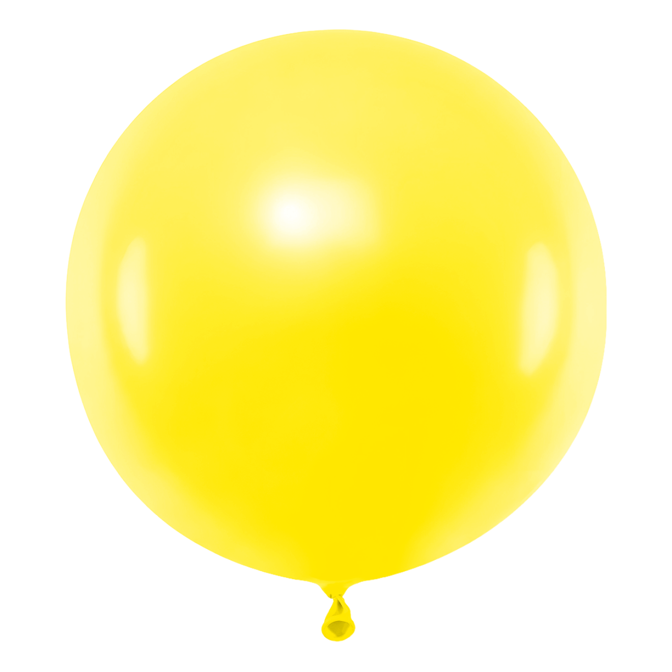 2 Luftballons - Ø91 cm - Yellow