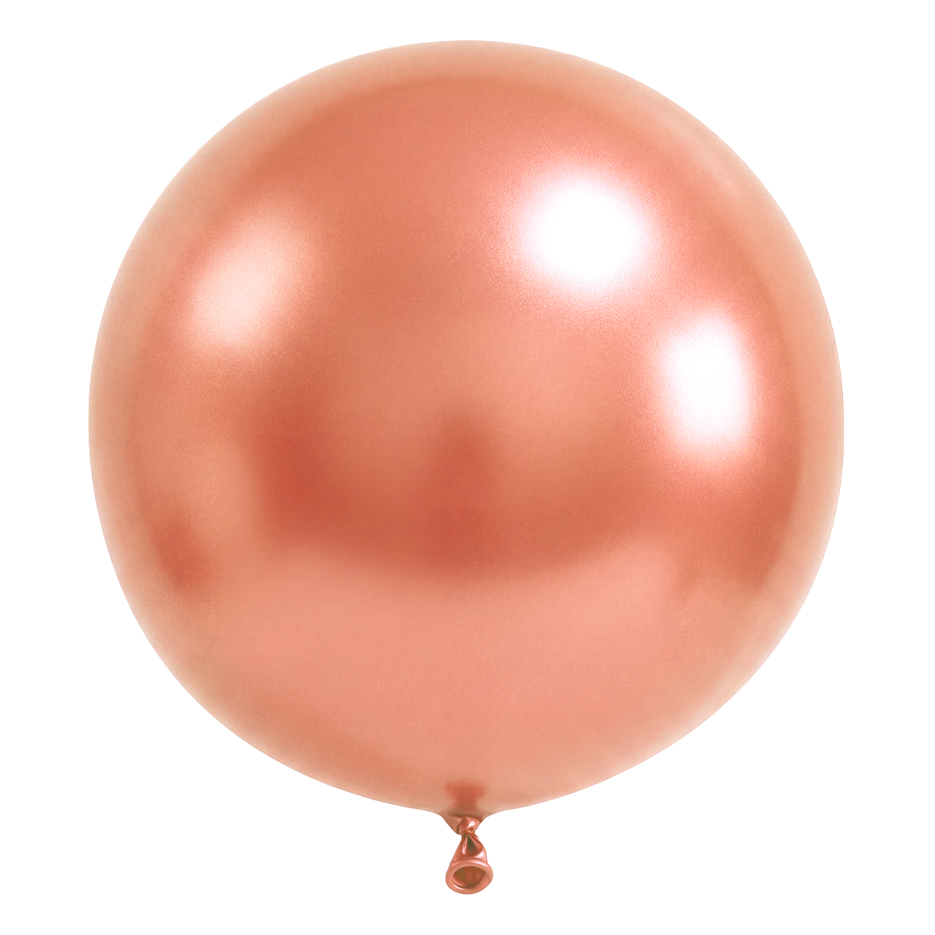 2 Luftballons - Ø91 cm - Metallic Rose Gold