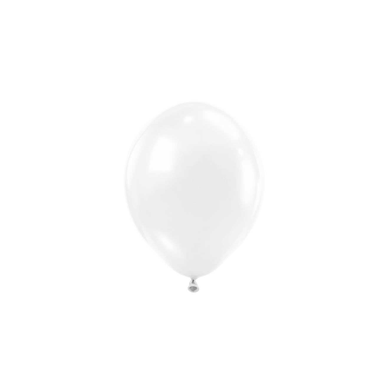 50 Luftballons - Ø12 cm - White