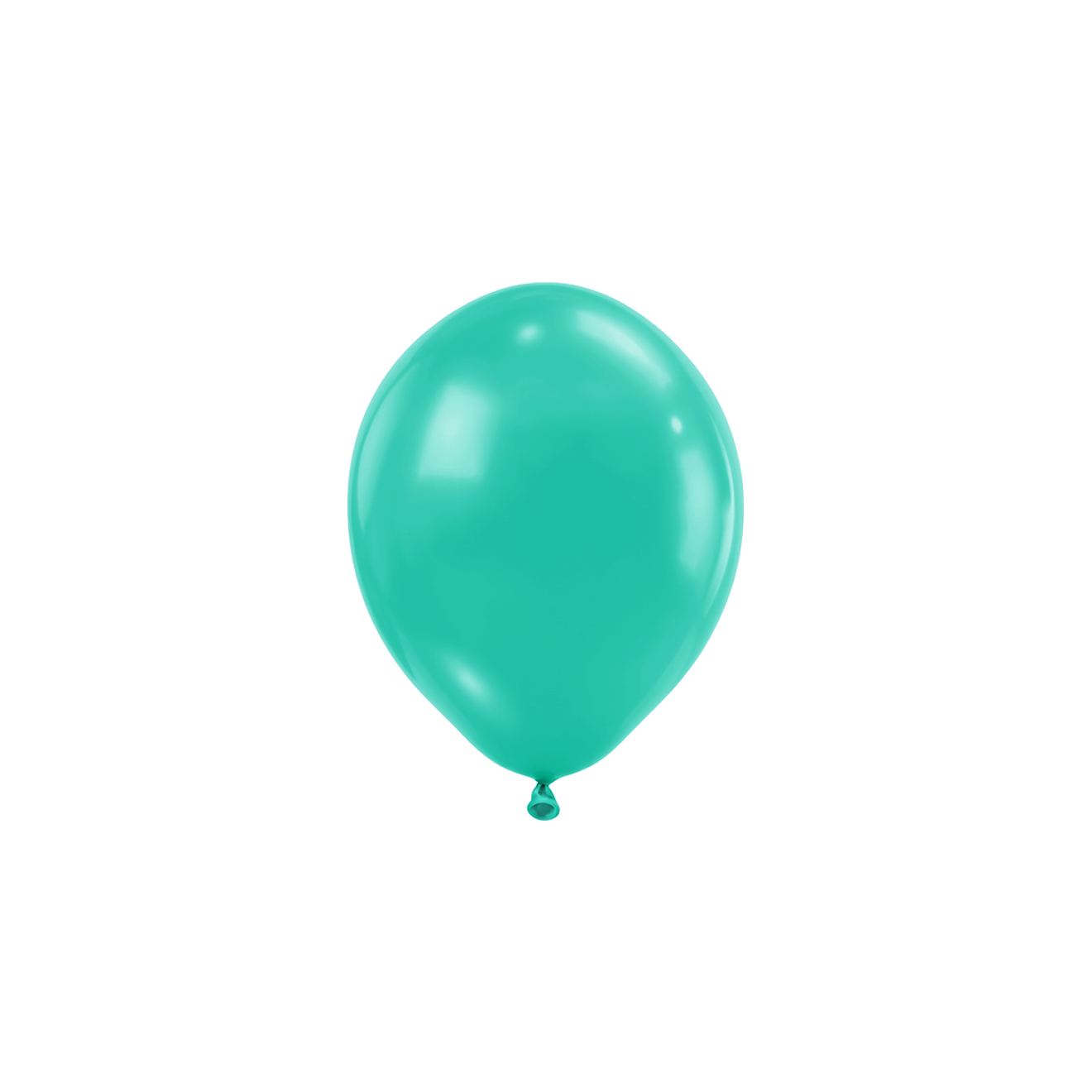 50 Luftballons - Ø12 cm - Caribbean Blue