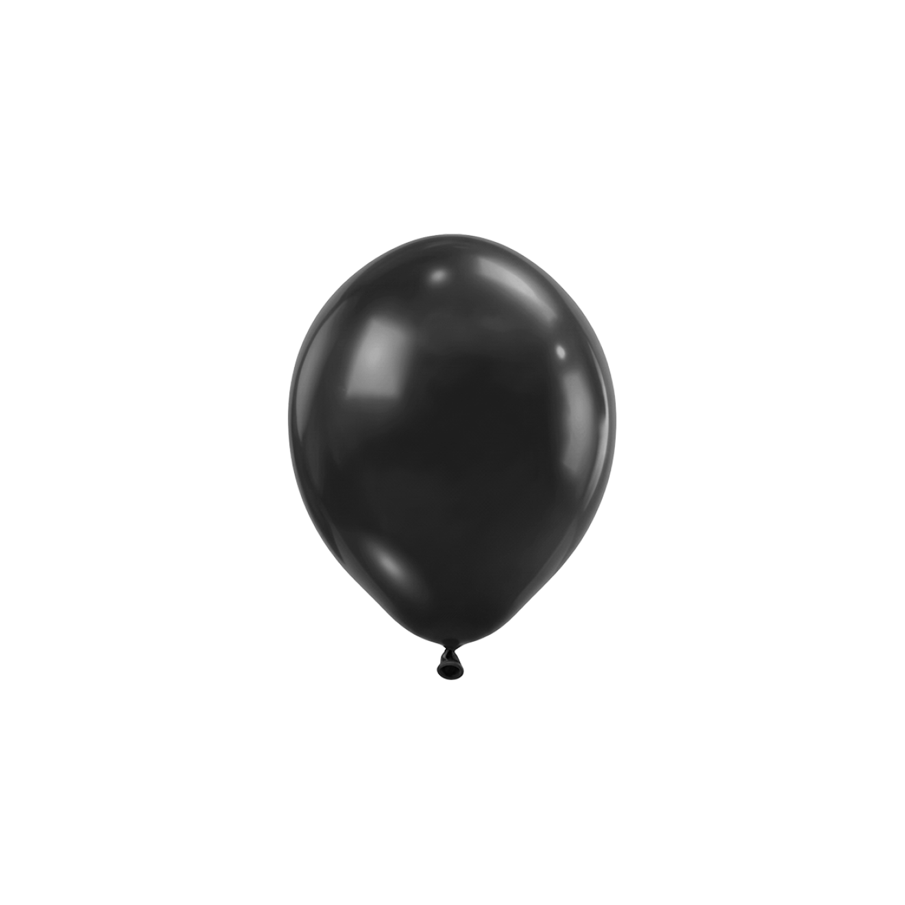 50 Luftballons - Ø12 cm - Black