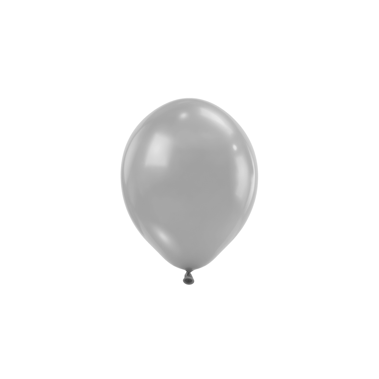 50 Luftballons - Ø12 cm - Grey
