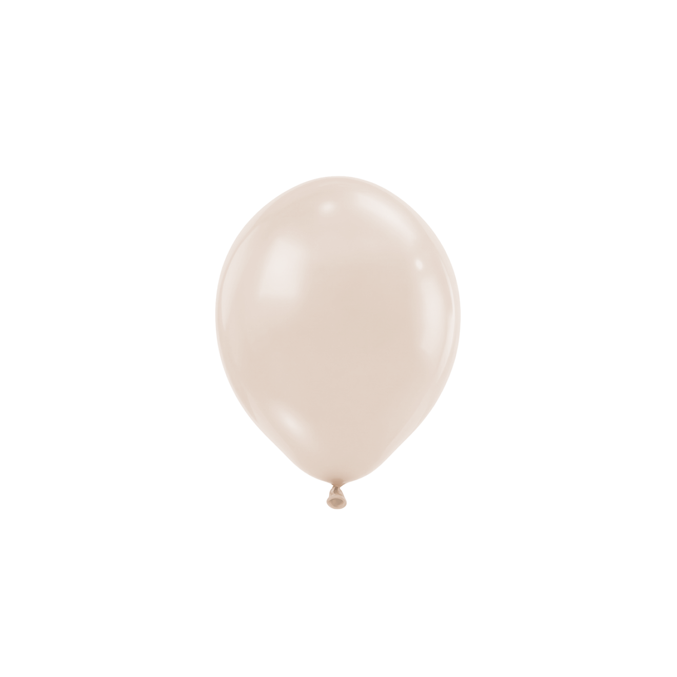 50 Luftballons - Ø12 cm - Pastel Dusk Cream