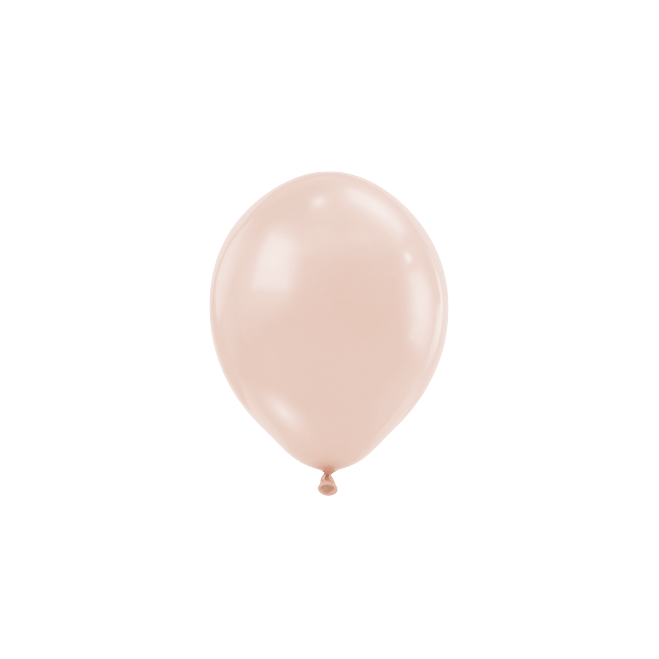 50 Luftballons - Ø12 cm - Pastel Dusk Rose