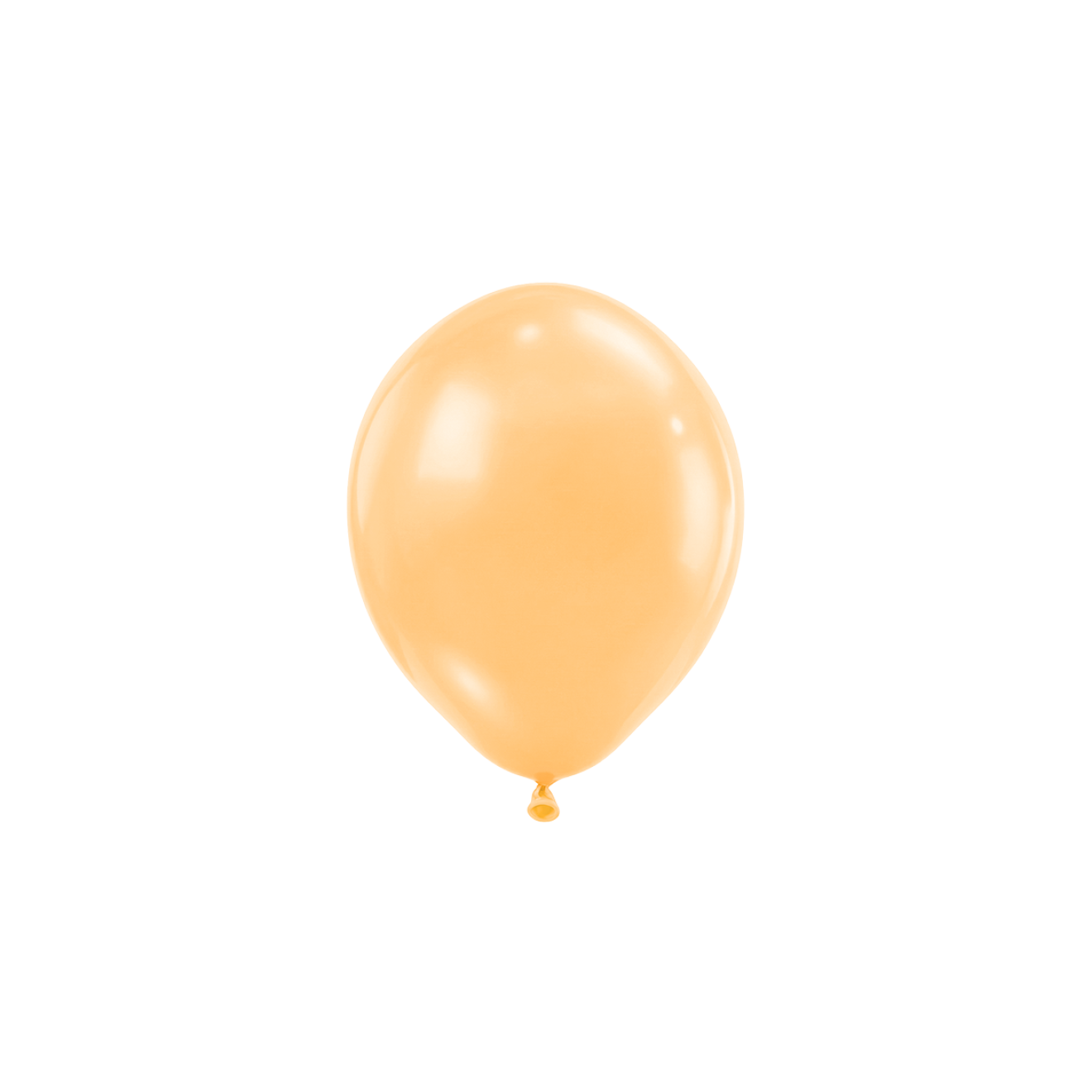 50 Luftballons - Ø12 cm - Pastel Matte Malibu Peach