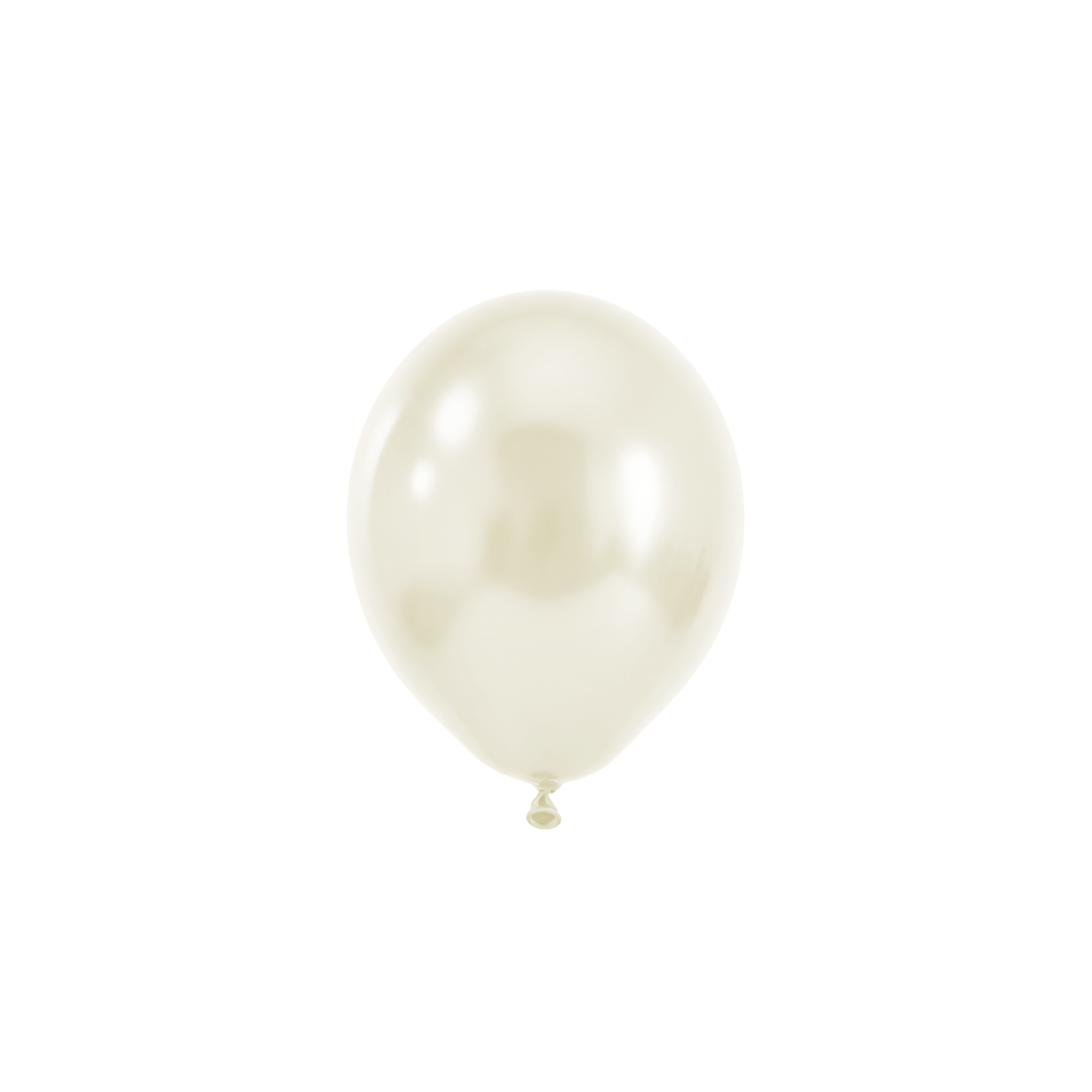 50 Luftballons - Ø12 cm - Silk Oyster White