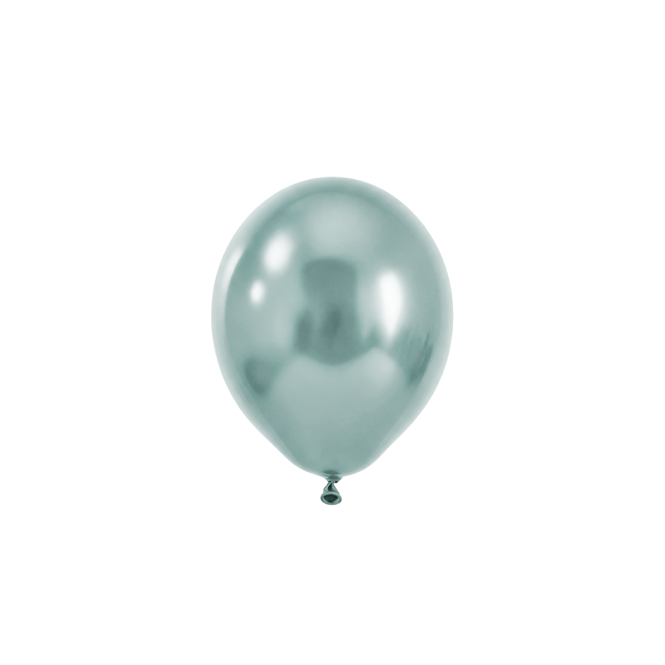 50 Luftballons - Ø12 cm - Silk Cool Mint