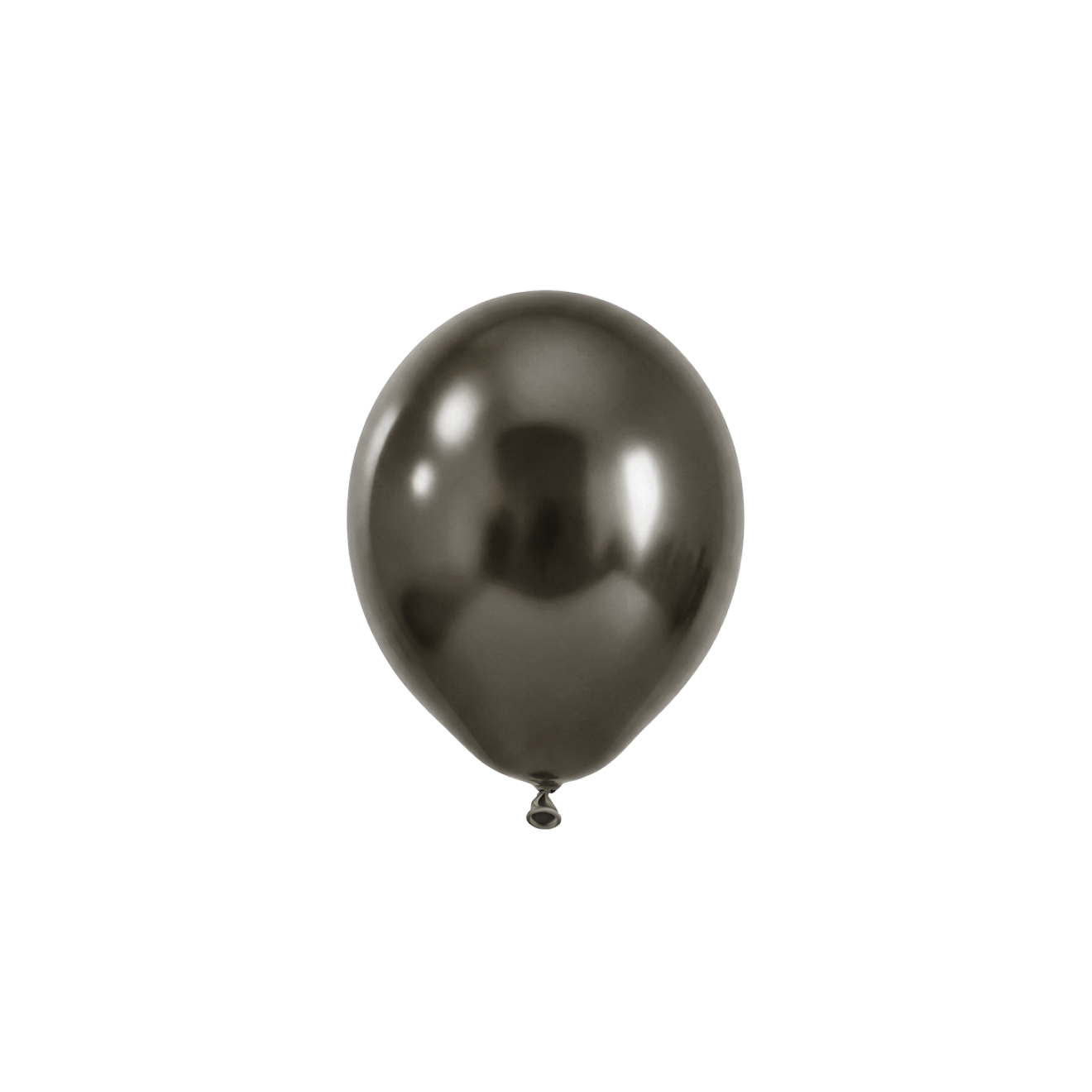50 Luftballons - Ø12 cm - Silk Midnight Grey