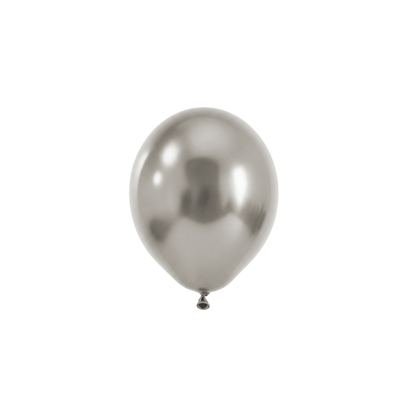 50 Luftballons - Ø12 cm - Reflex - Silver
