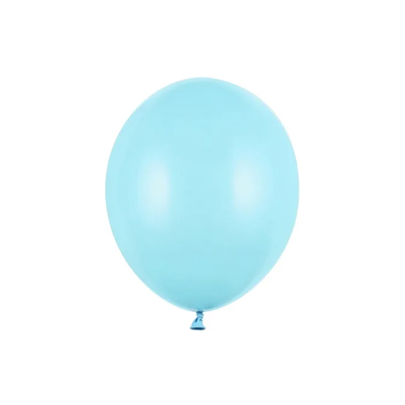 100 Luftballons - Ø 23cm - Pastell Light Blue