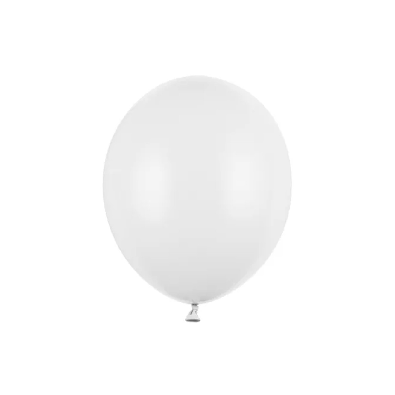50 Luftballons - Ø 23cm - Pastell Pure White