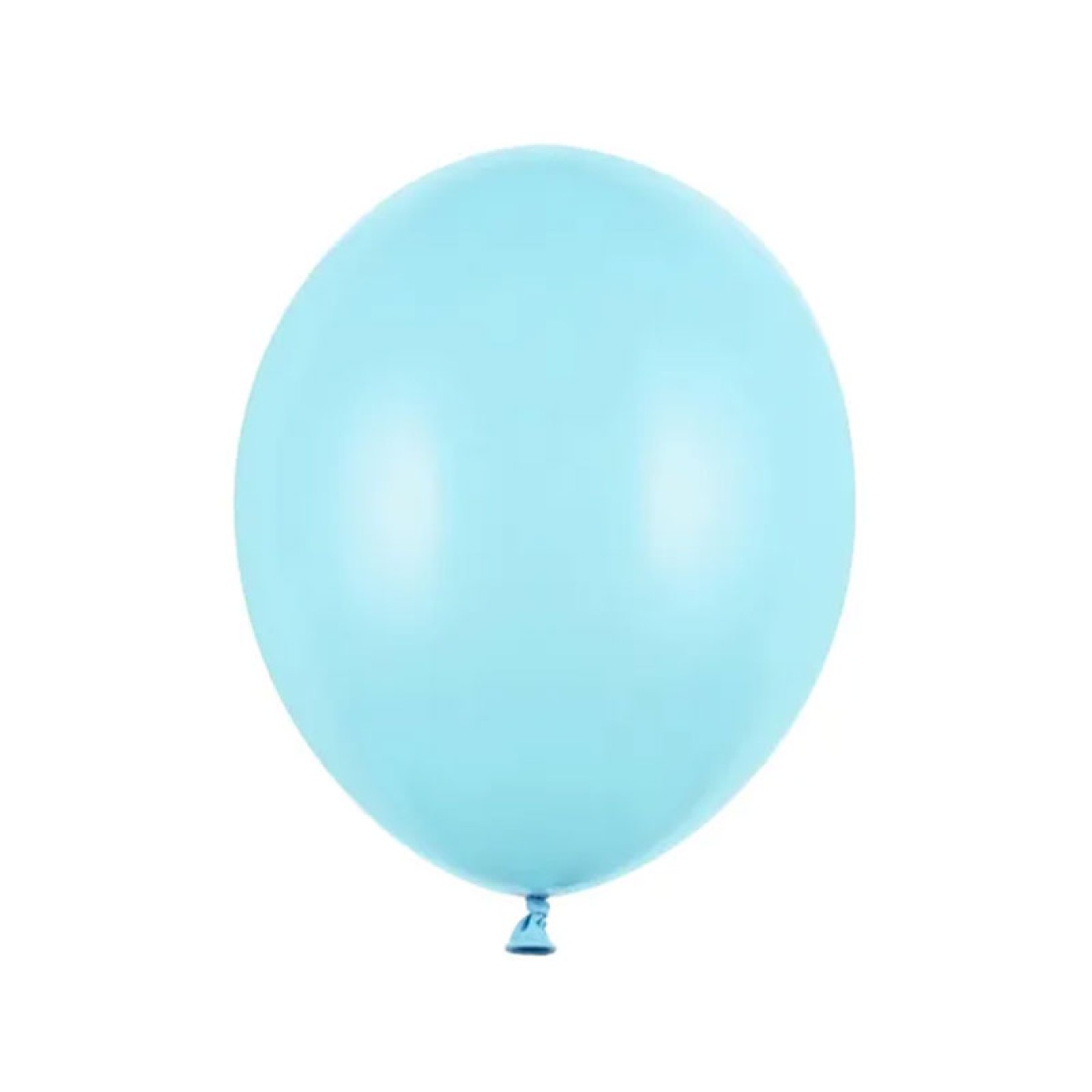 10 Luftballons - Ø 27cm - Pastell Light Blue