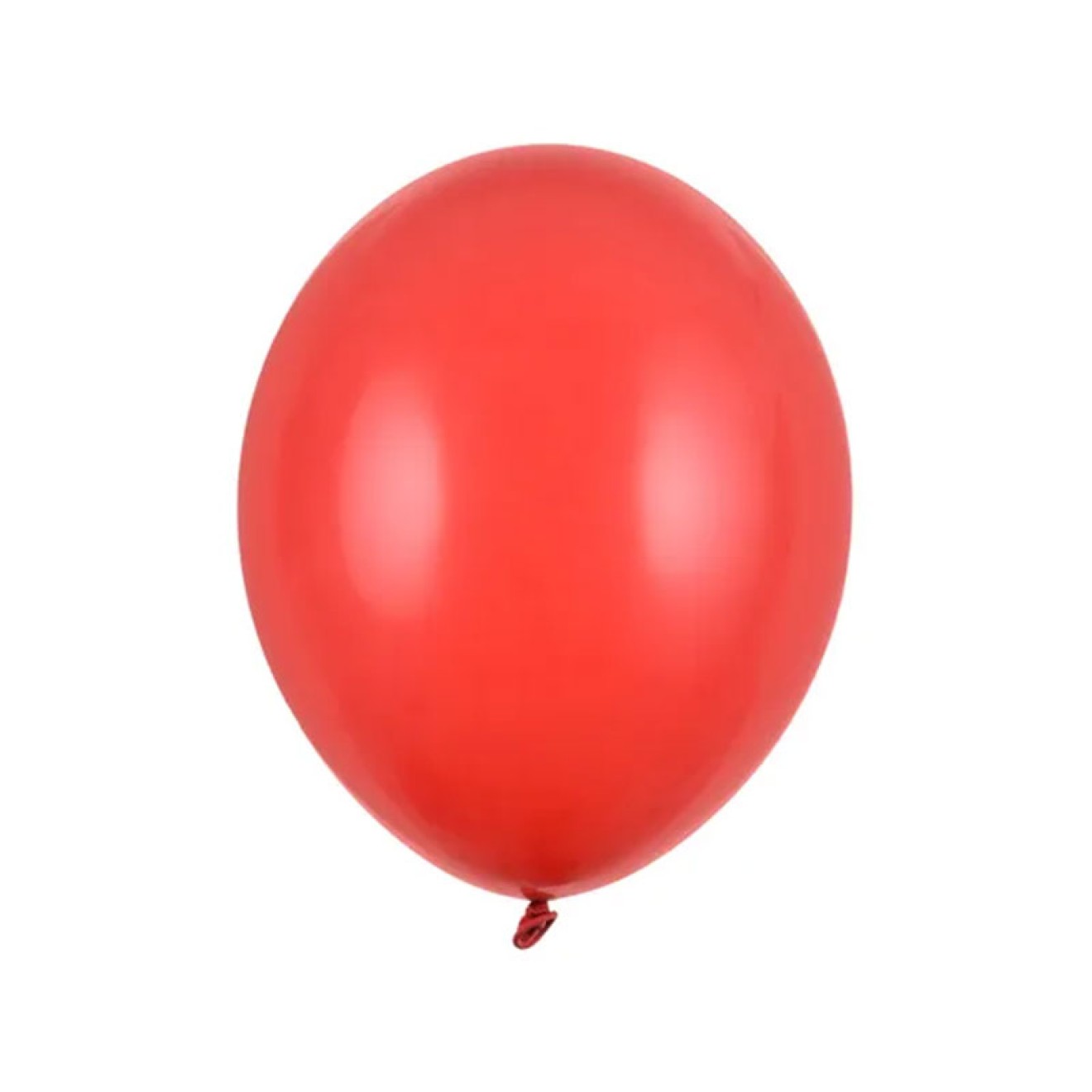 10 Luftballons - Ø 27cm - Pastell Poppy Red