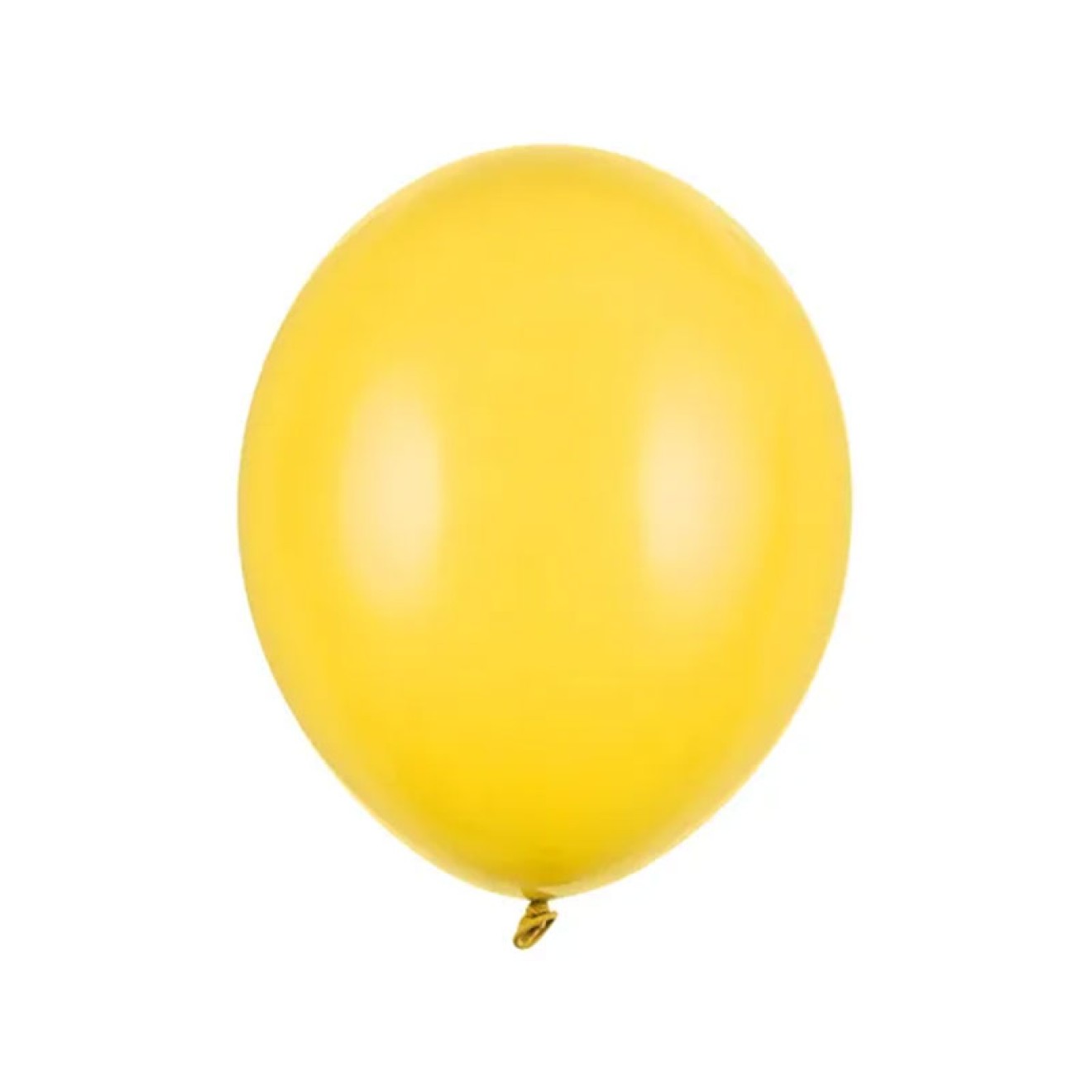 10 Luftballons - Ø 27cm - Pastell Honey Yellow