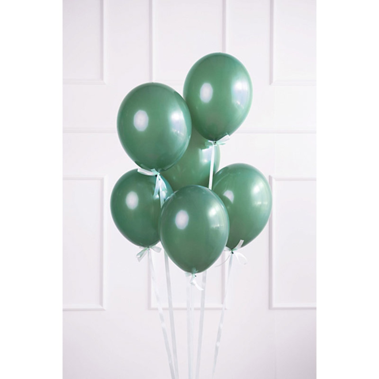 100 Luftballons - Ø 27cm - Pastell Bottle Green