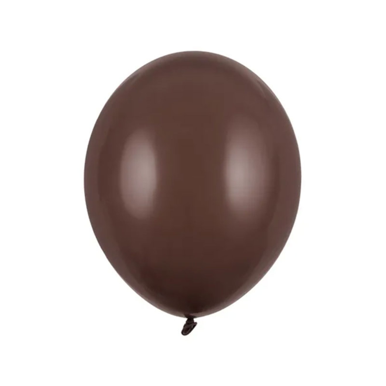 100 Luftballons - Ø 27cm - Pastell Cocoa Brown