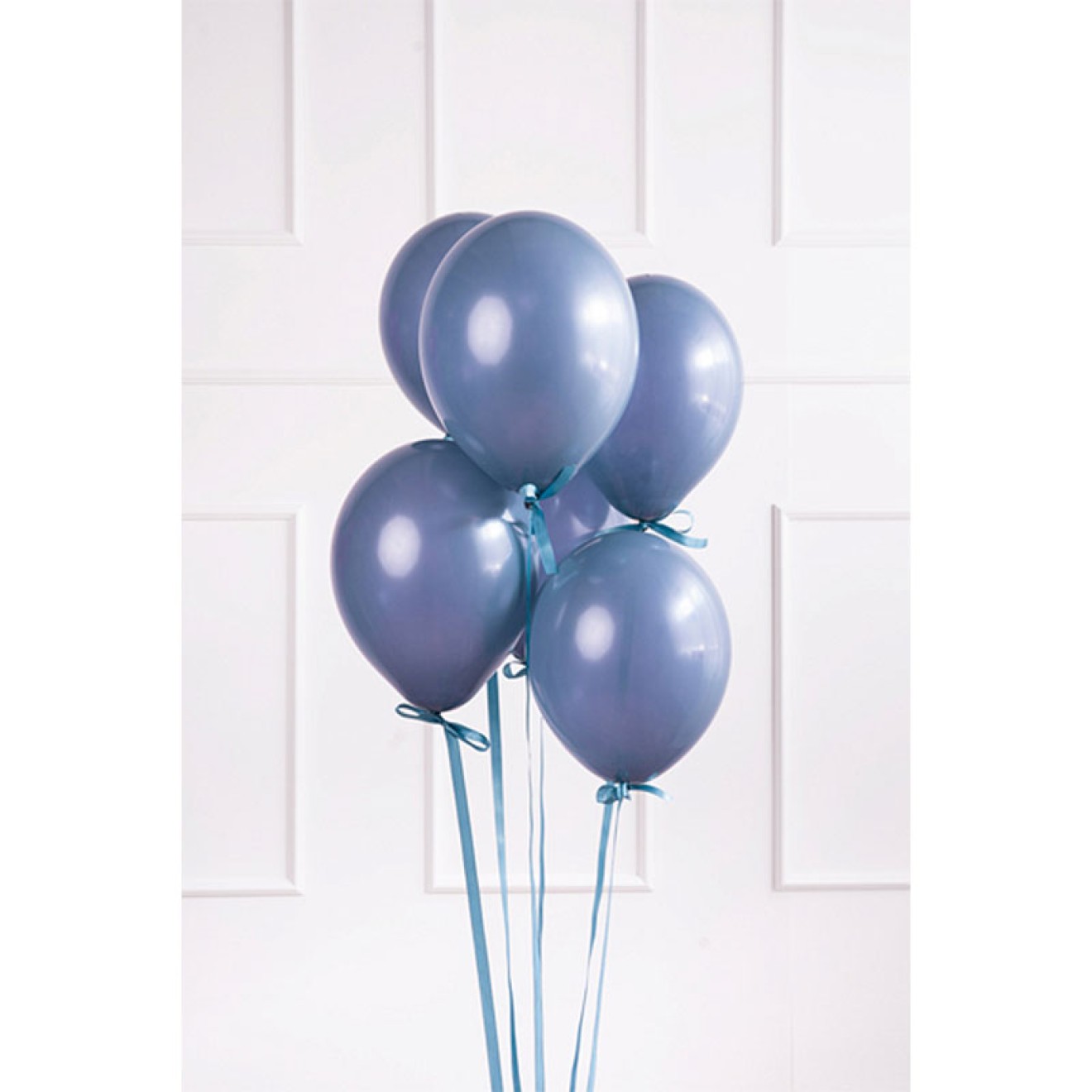 10 Luftballons - Ø 27cm - Pastell Navy Blue