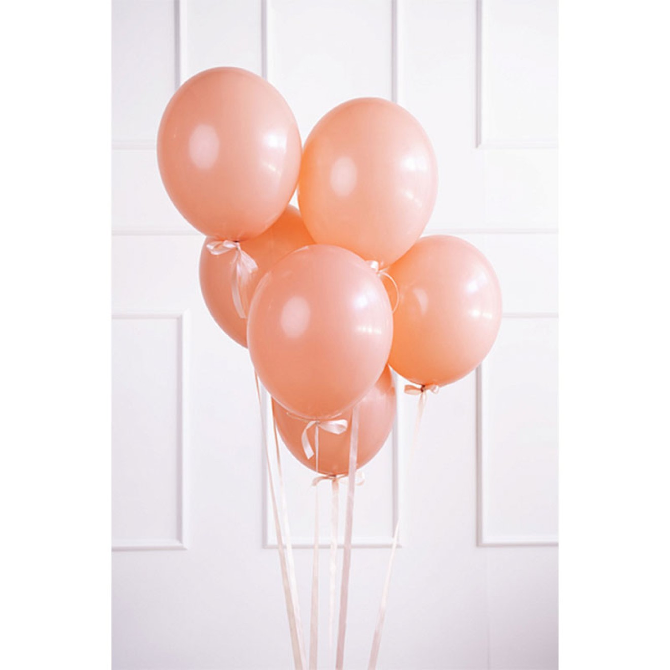 100 Luftballons - Ø 27cm - Pastell Peach