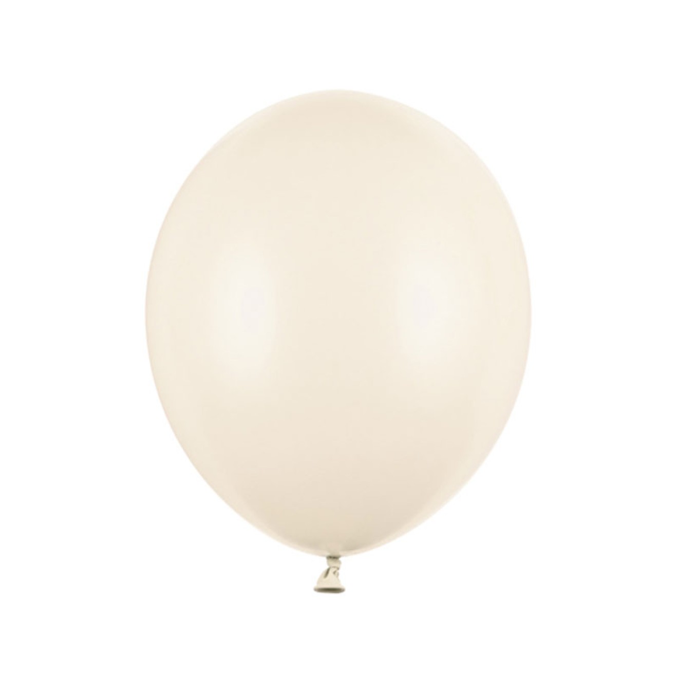 100 Luftballons - Ø 27cm - Pastell helles Nude