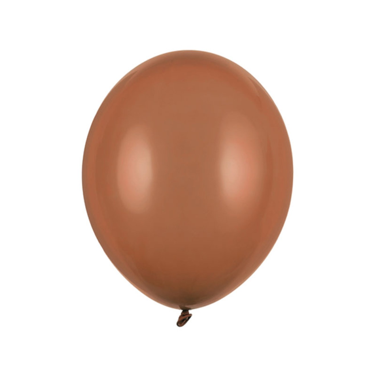 100 Luftballons - Ø 27cm - Pastell Mocca