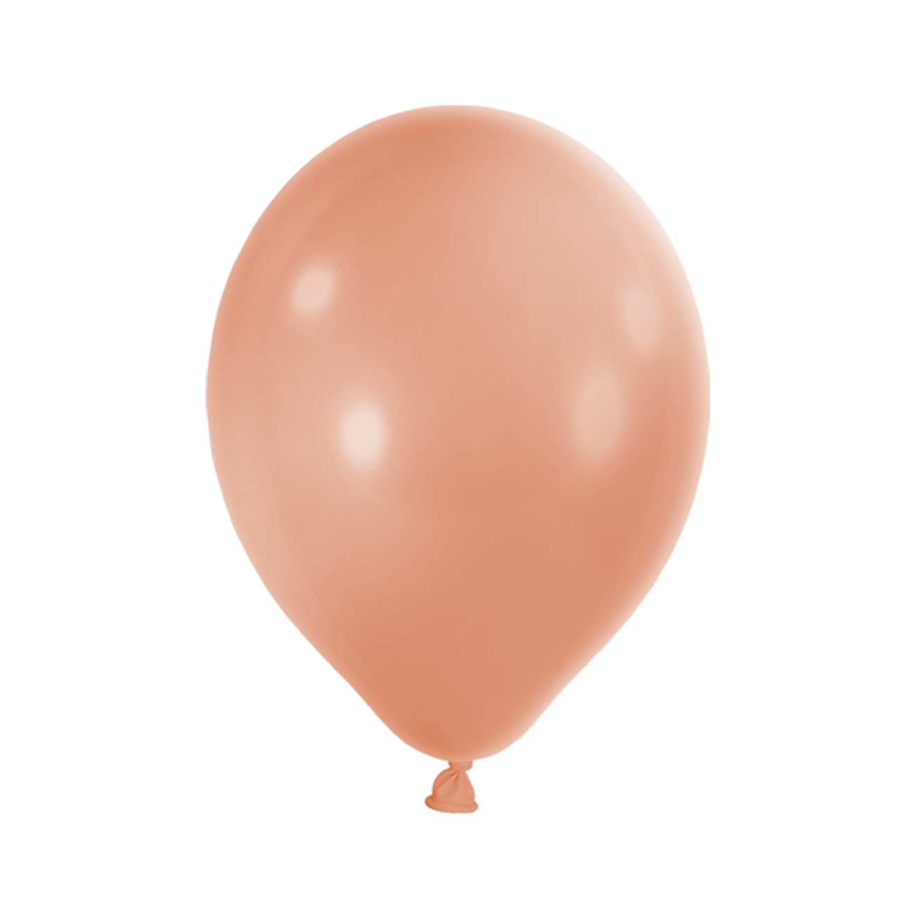 50 Luftballons - Ø 30cm - Metallic - Rosegold