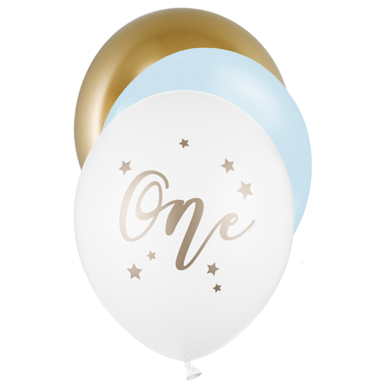 6 Motivballons - Ø 30cm - SET - ONE Boyish