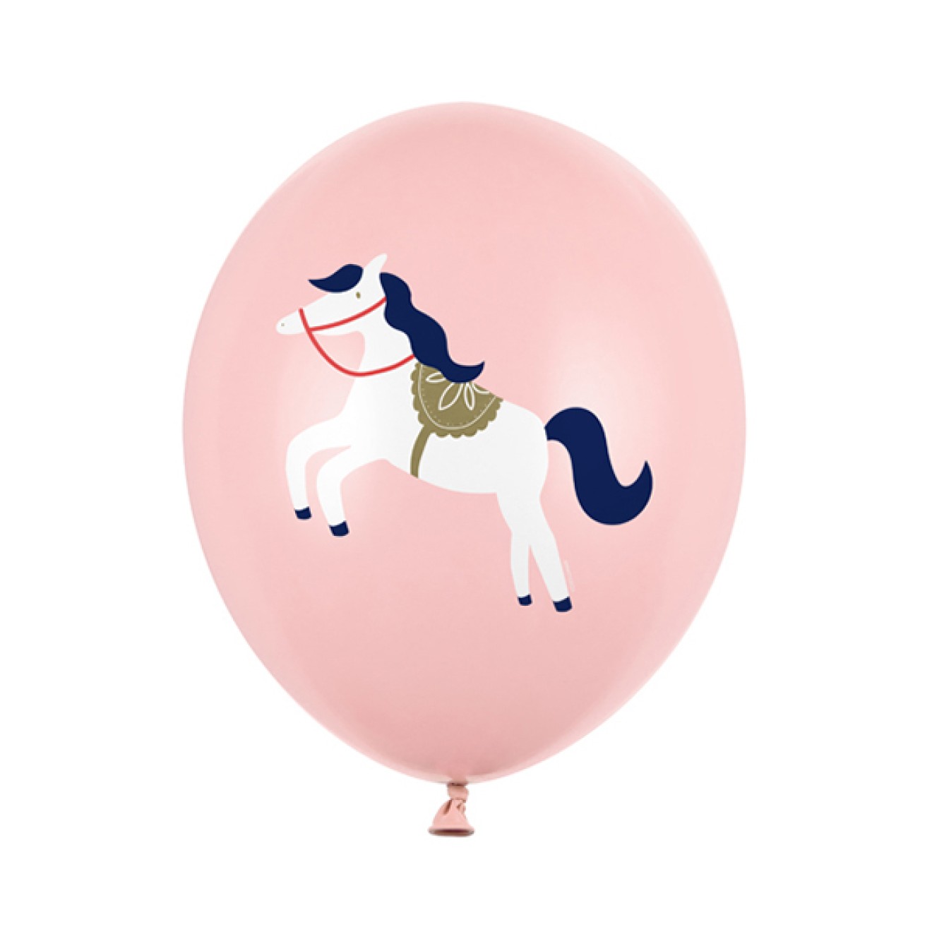 6 Motivballons - Ø 30cm - Little Horse