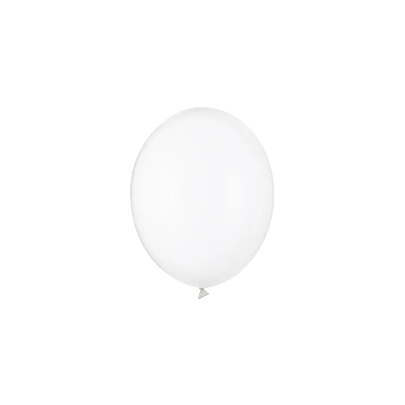 100 Miniballons - Ø 12cm - Transparent