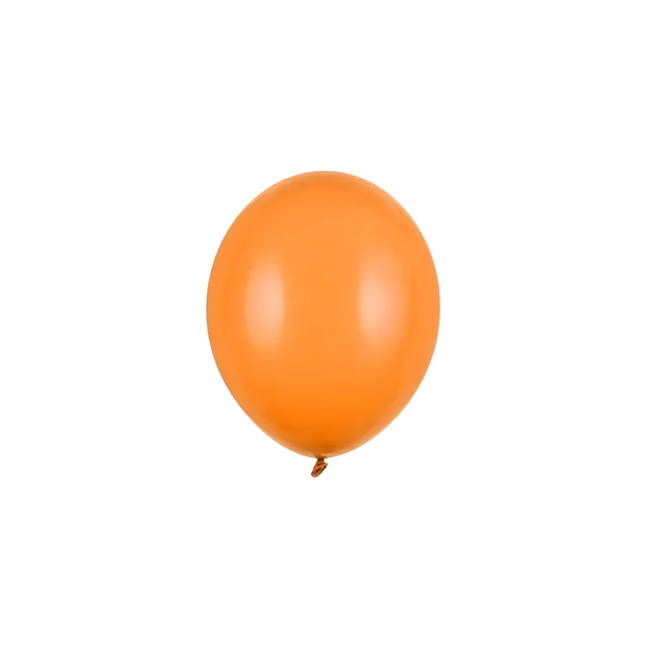 100 Miniballons - Ø 12cm - Orange