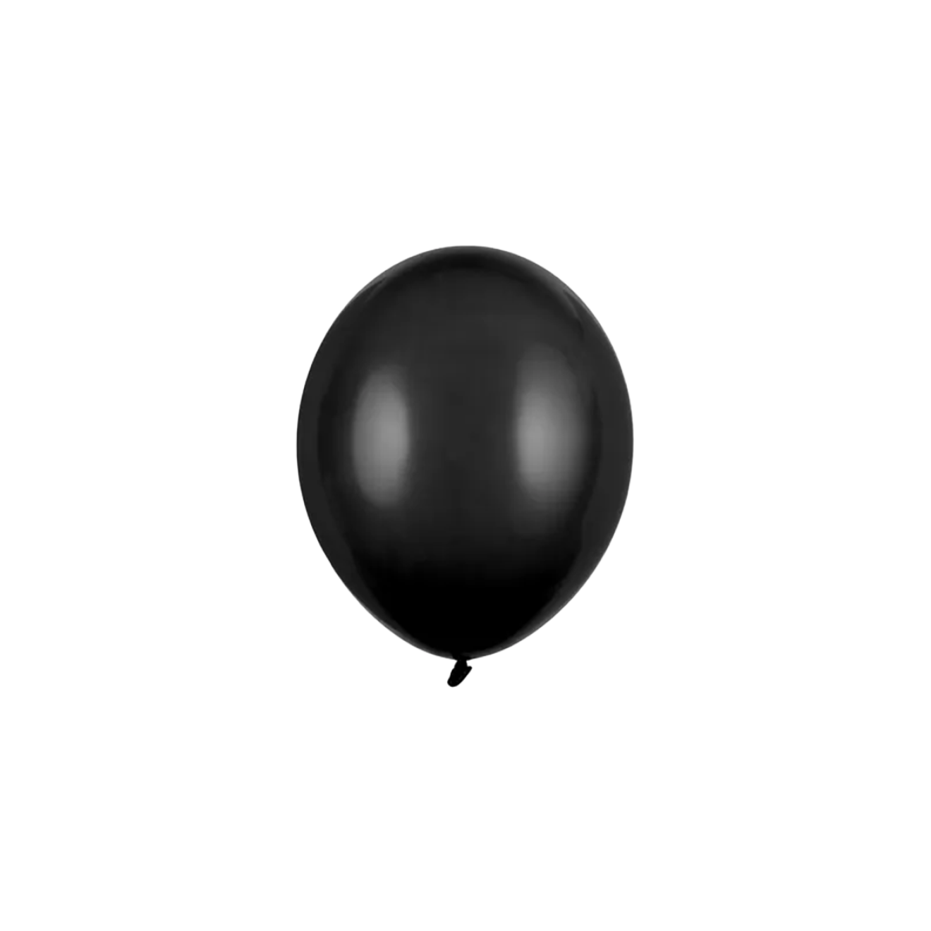 100 Miniballons - Ø 12cm - Schwarz