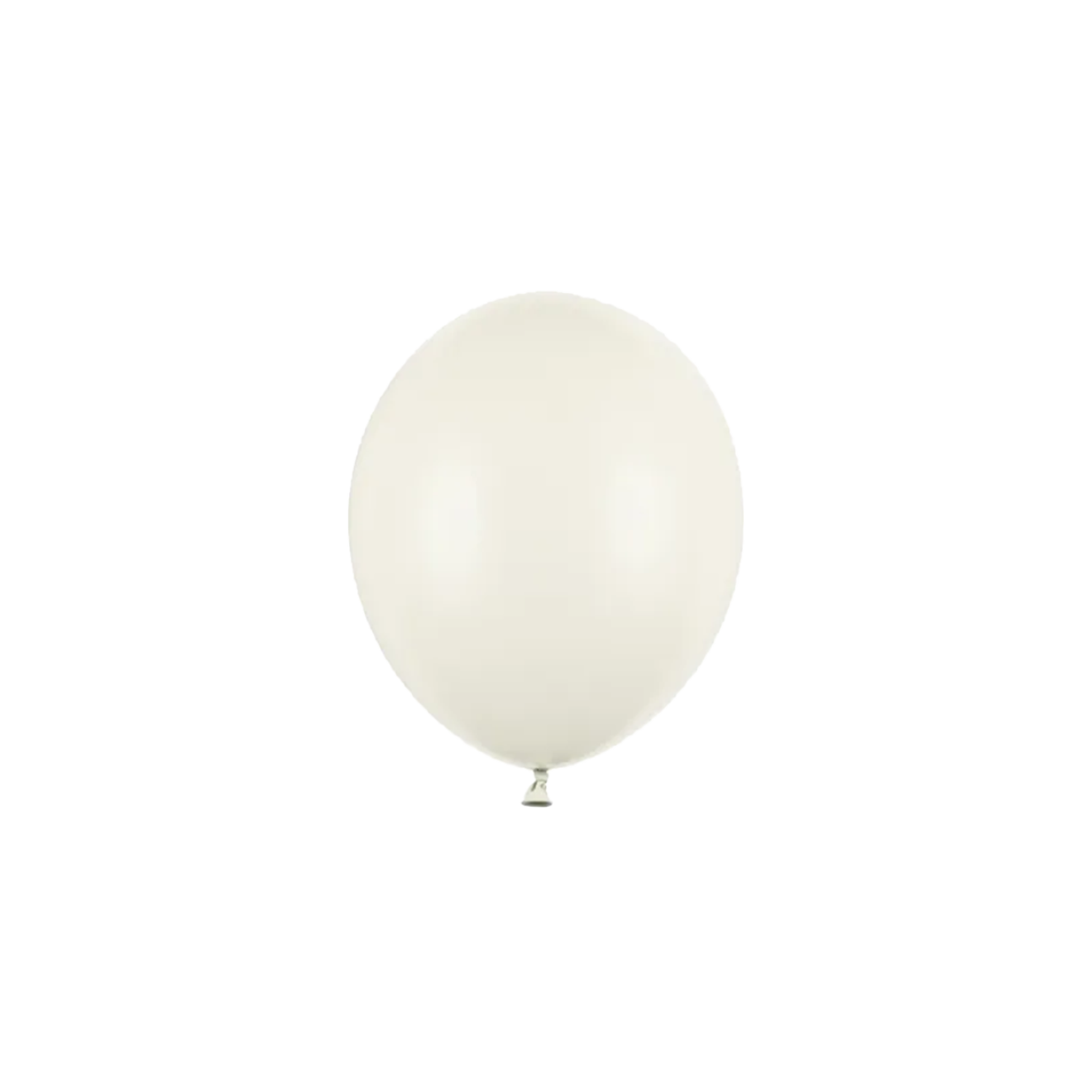 100 Miniballons - Ø 12cm - Creme