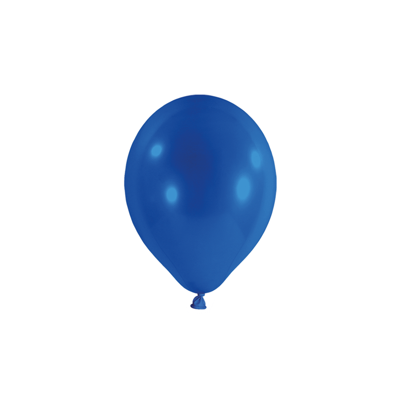 100 Miniballons - Ø 12cm - Blau
