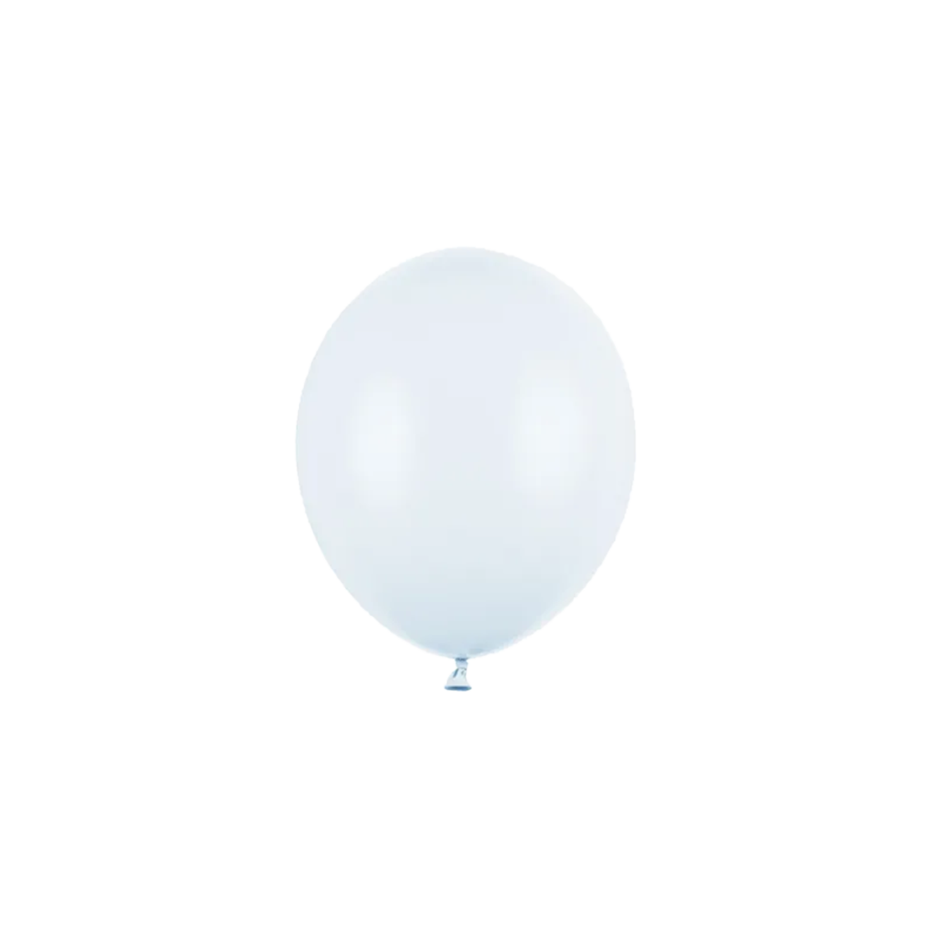 100 Miniballons - Ø 12cm - Pastel Light Misty Blue