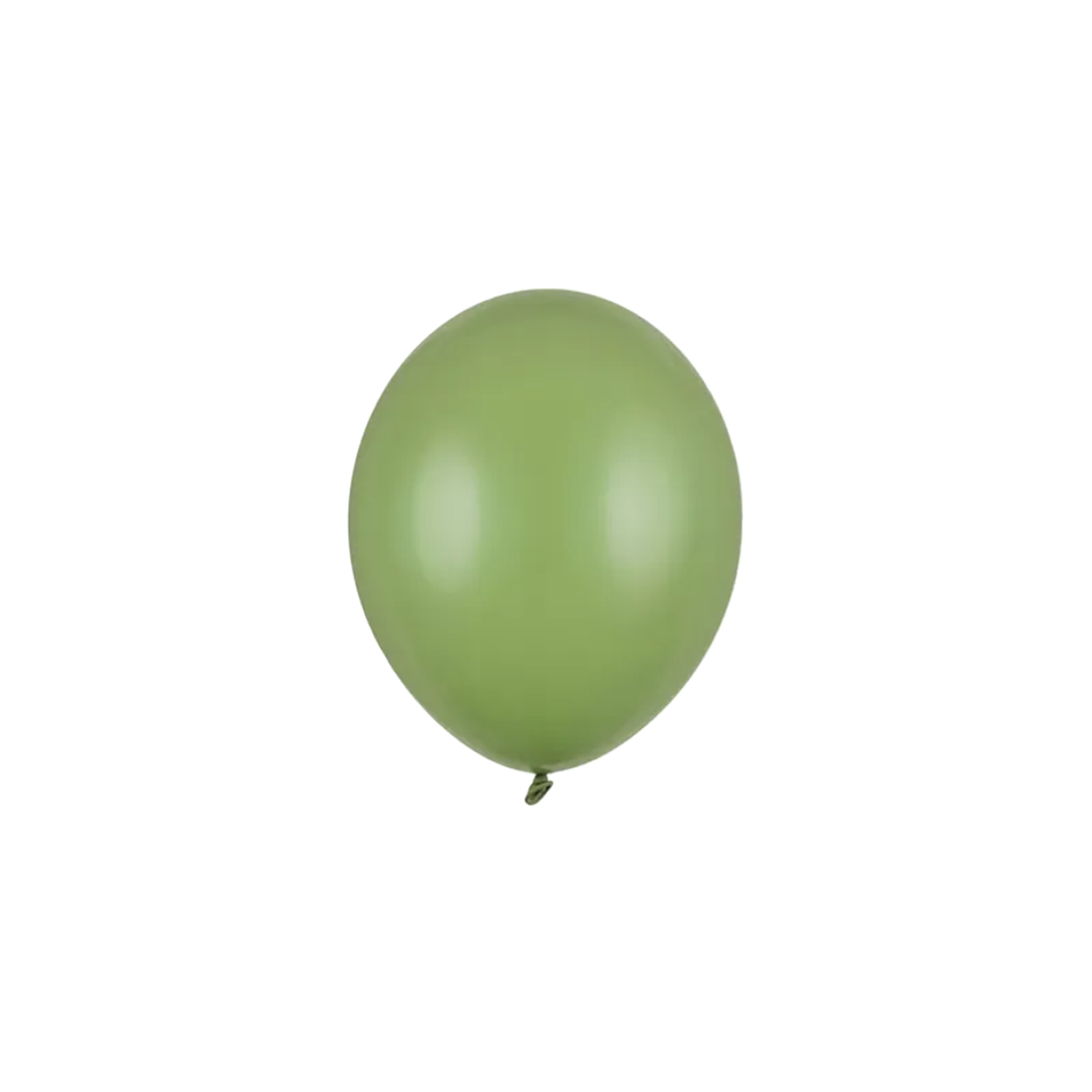 100 Miniballons - Ø 12cm - Pastel Rosemary Green