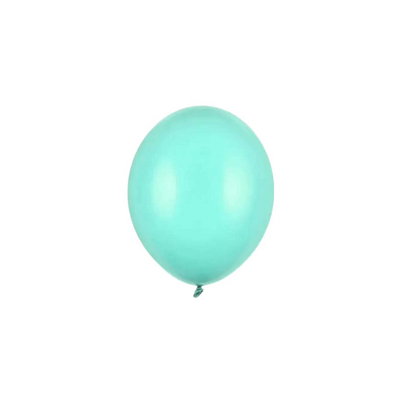 100 Miniballons - Ø 12cm - Pastell - Mint