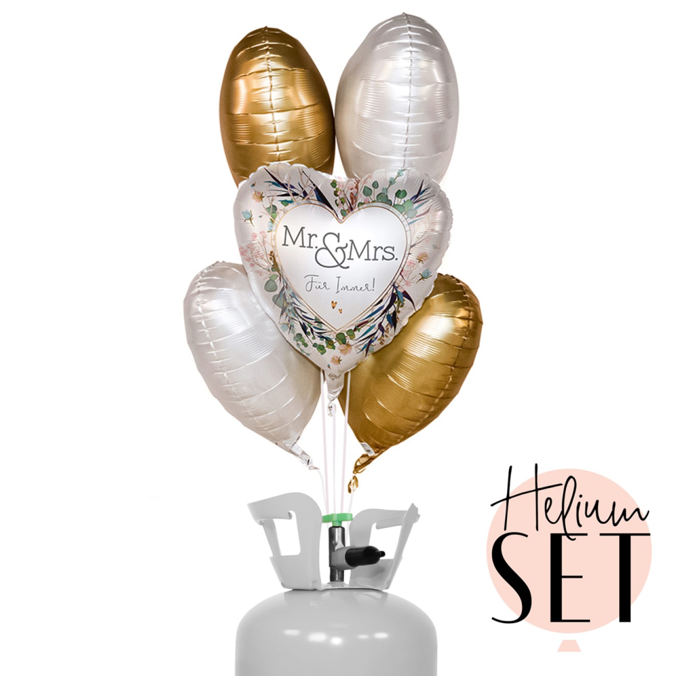 Helium Set - Mr. & Mrs.