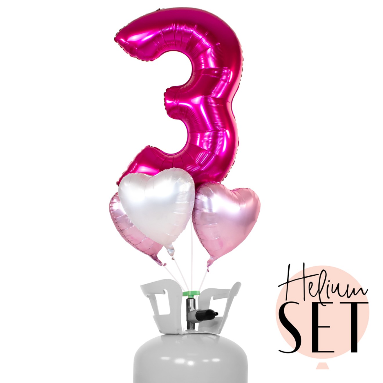 Helium Set - Pink Three