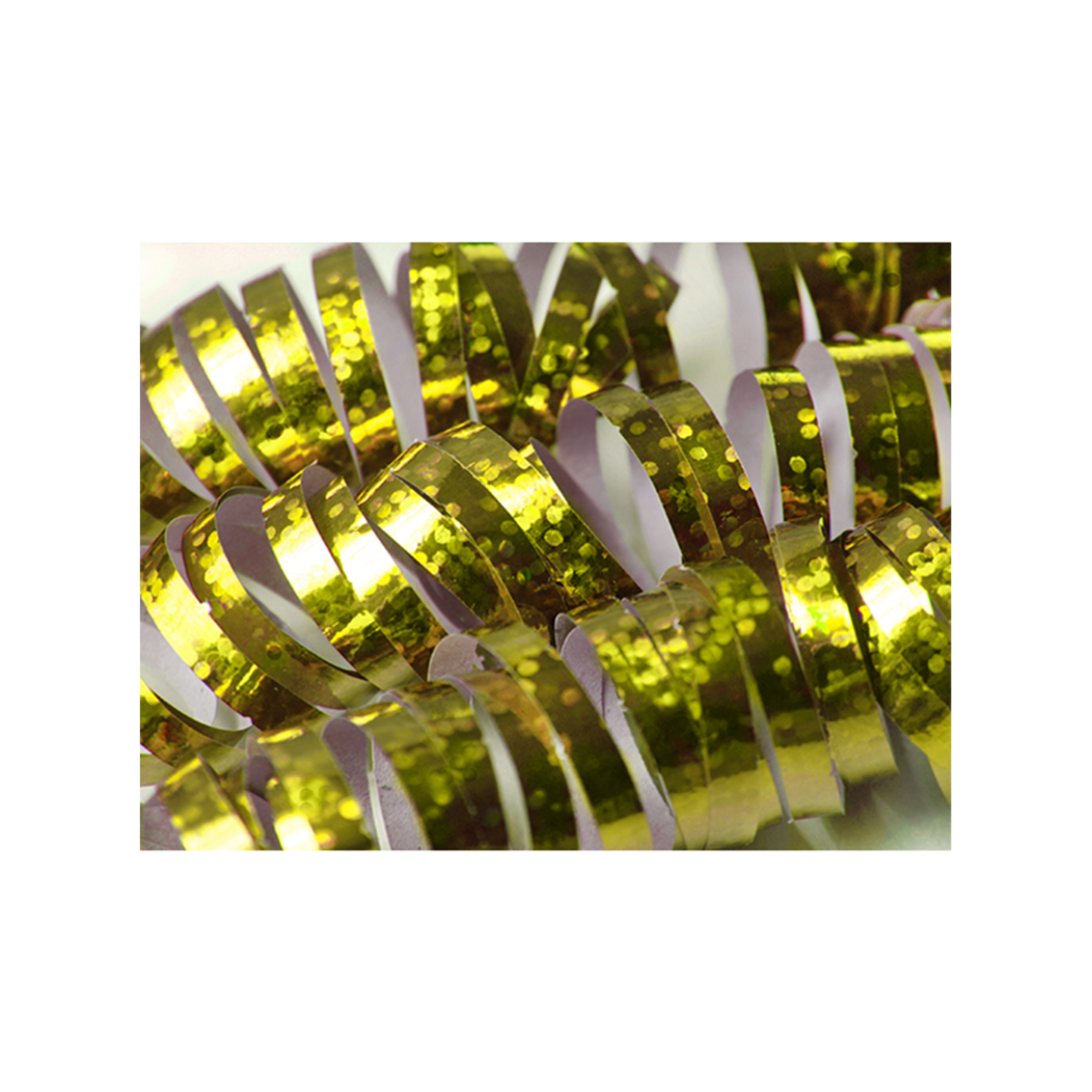 1 Luftschlange - Gold