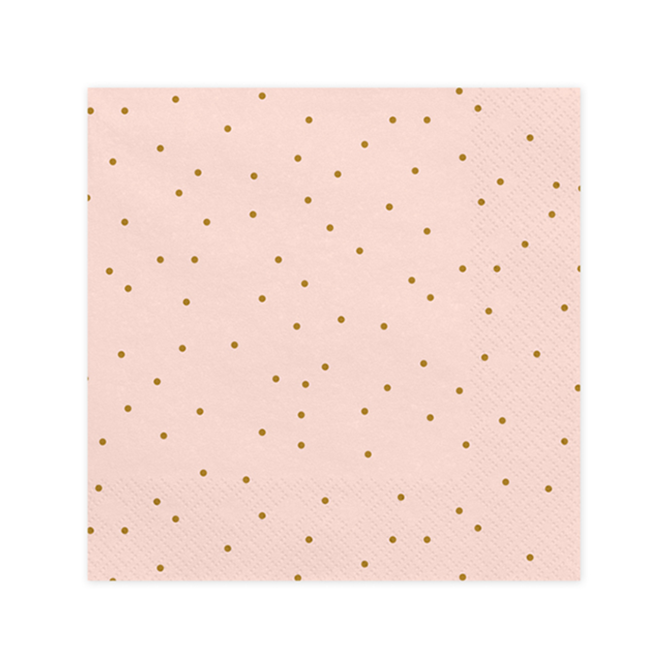 20 Servietten Trend - 33cm - Bright Pink with Dots