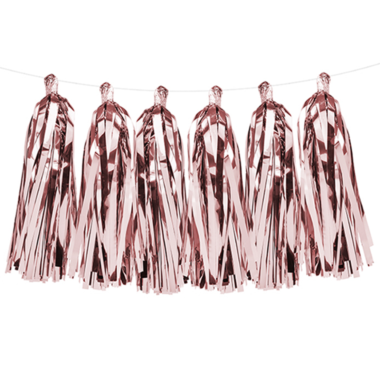 1 Tasselgirlande - 1,5m - Rosegold