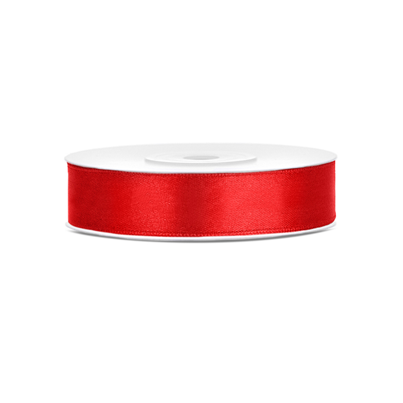 1 Ballonband - Satin - 12mm - Rot