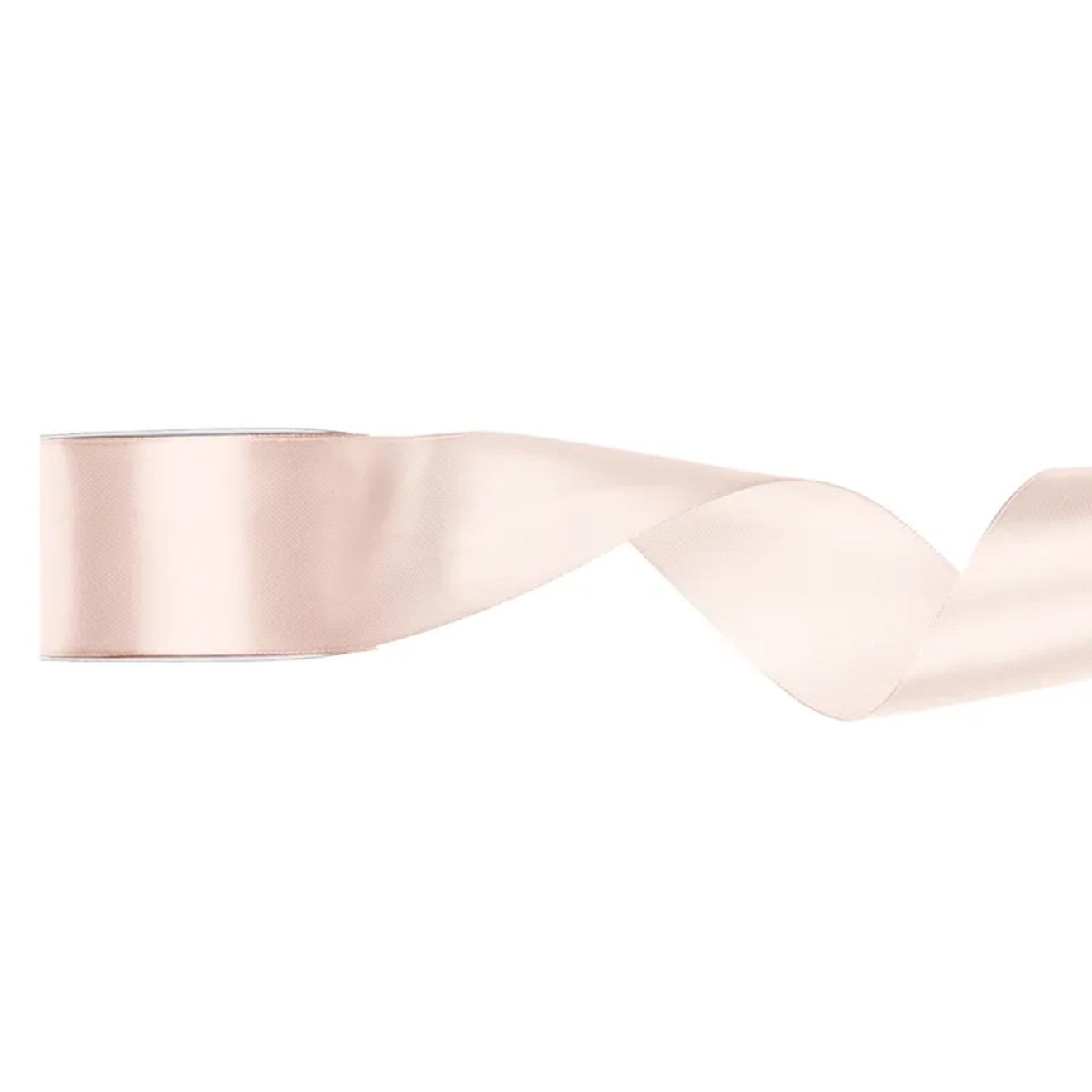 1 Ballonband - Satin - Off-White - 50mm