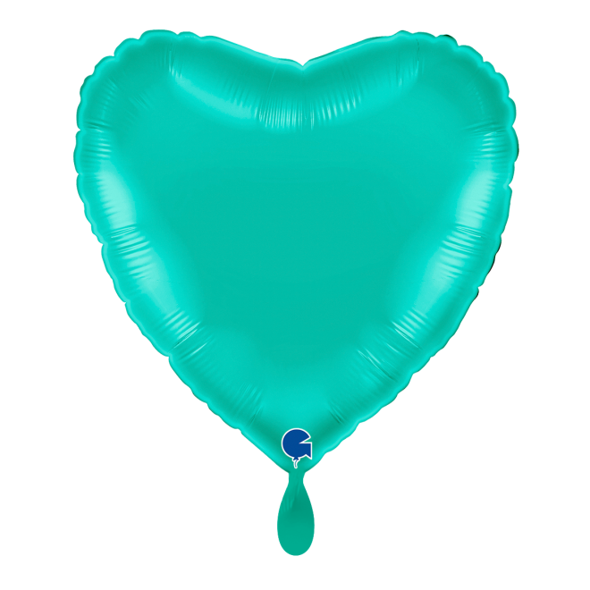 1 Balloon - Heart - Tiffany