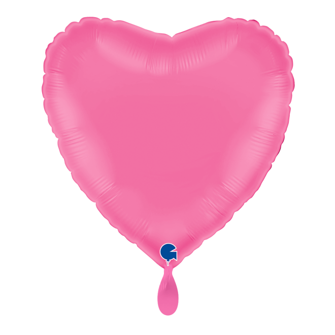 1 Balloon - Heart - Bubble Gum