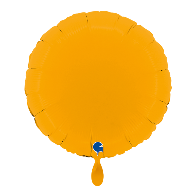 1 Balloon - Round - Matte Mustard